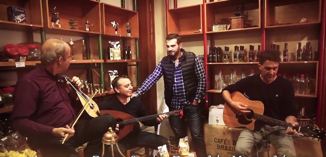 The group playing together
